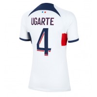 Dres Paris Saint-Germain Manuel Ugarte #4 Gostujuci za Žensko 2023-24 Kratak Rukav